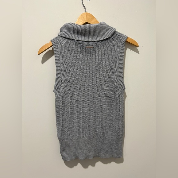 MICHAEL KORS SIZE SMALL SLEEVELESS COWL-NECK SWEATER - Picture 5 of 7